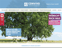 Tablet Screenshot of convivo-gruppe.de